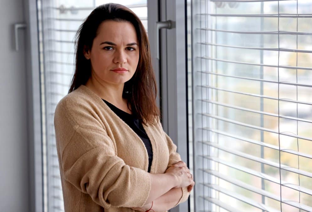 belarus:-l&rsquo;opposante-tikhanovskaia-appelle-macron-a-etre-« un-mediateur » 