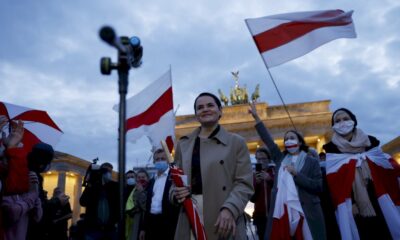 belarus:-la-cheffe-de-l&rsquo;opposition-appelle-a-maintenir-la-« pression »-sur-loukachenko