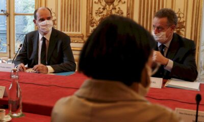 debut-d&rsquo;une-conference-sociale-a-matignon-percutee-par-la-crise