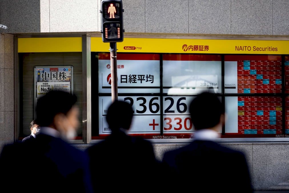 les-bourses-asiatiques-divisees-sur-fond-d&rsquo;une-election-americaine-tres-serree