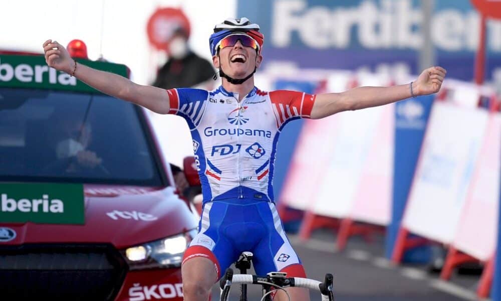 tour-d&rsquo;espagne:-gaudu-gagne-pour-la-2e-fois,-roglic-s&rsquo;assure-la-victoire