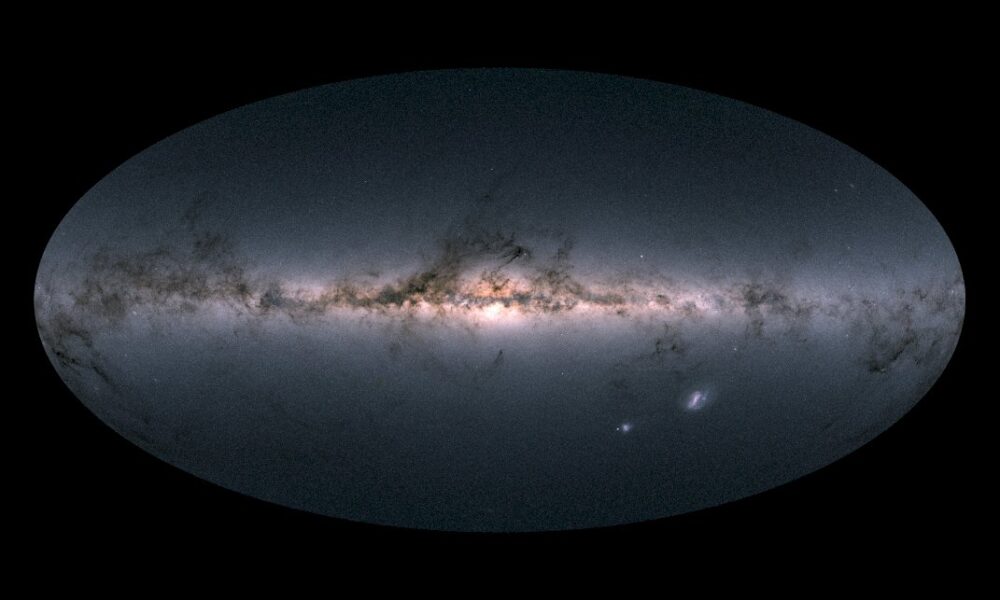 le-telescope-gaia-livre-sa-3e-carte,-de-plus-d&rsquo;1,8-milliard-d&rsquo;etoiles-de-notre-galaxie