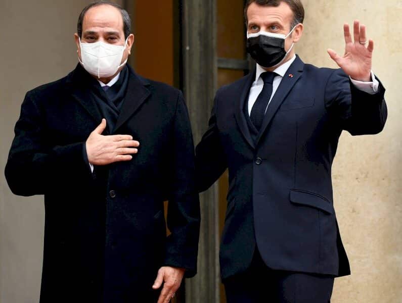 sissi-a-paris,-macron-attendu-sur-les-droits-de-l&rsquo;homme-en-egypte