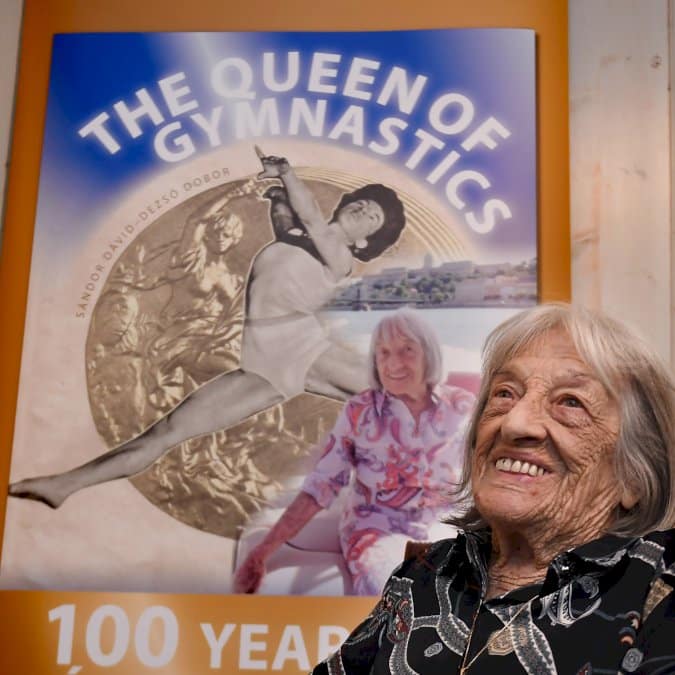 agnes-keleti,-doyenne-olympique-mondiale-et-bientot-centenaire