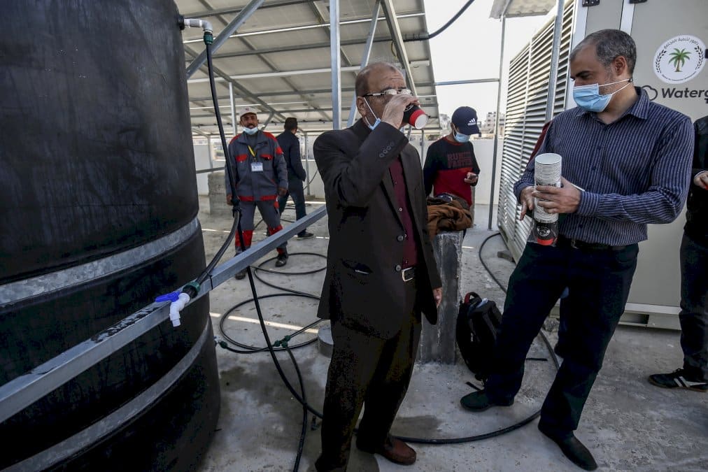 comment-une-societe-israelienne-transforme-l&rsquo;air-en-eau-a-gaza