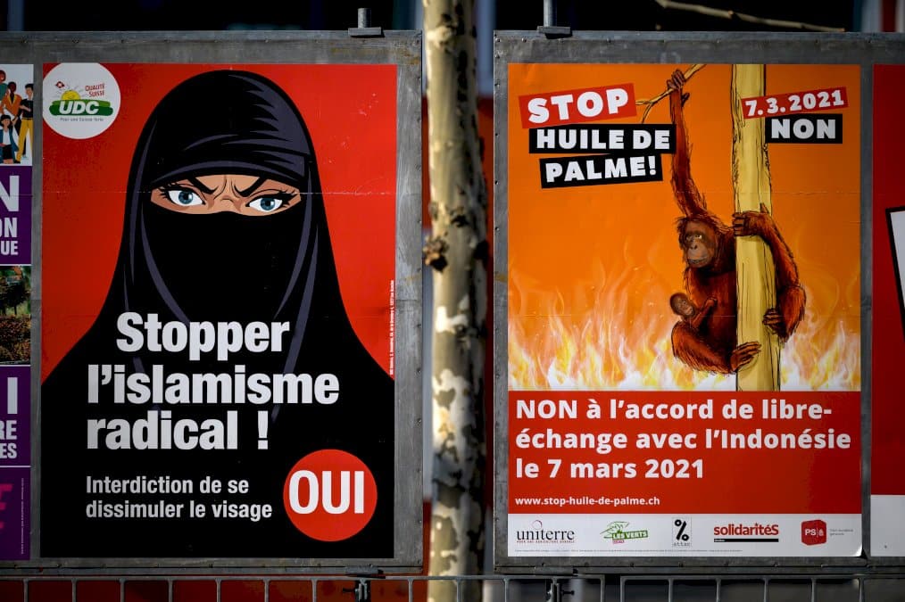 suisse:-vers-une-courte-victoire-pour-l&rsquo;initiative-anti-burqa