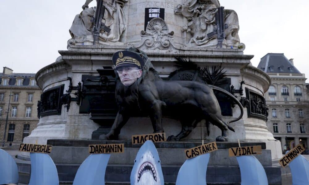 « securite-globale »:-le-senat-entame-l&rsquo;examen-d&rsquo;un-texte-controverse,-les-opposants-dans-la-rue