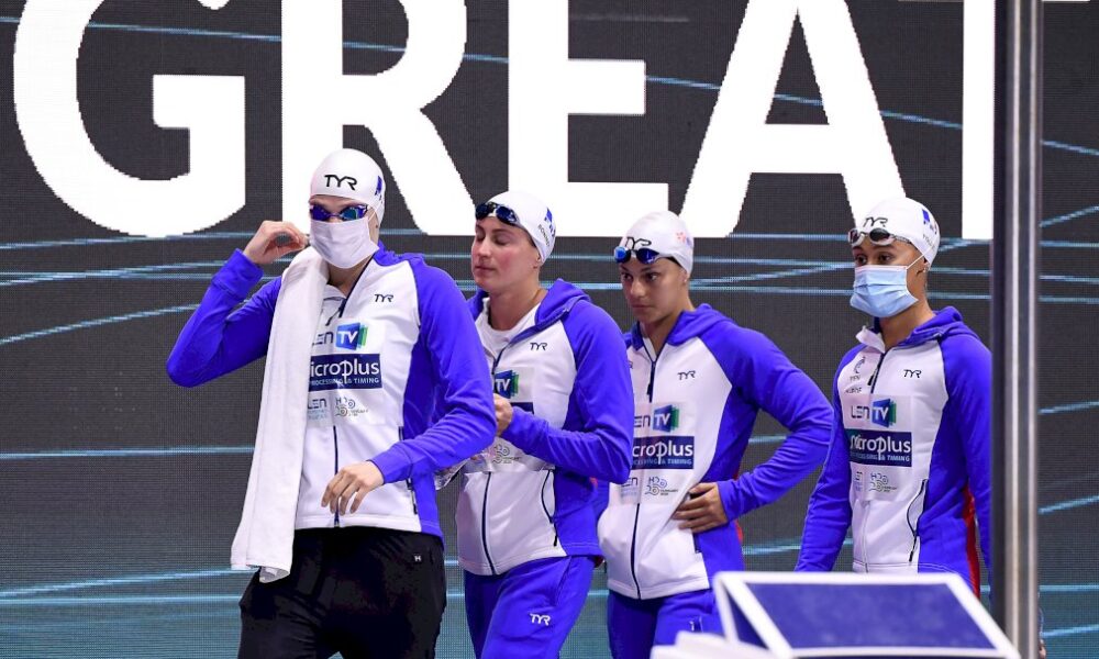 natation:-du-bronze-europeen-et-tokyo-a-portee-de-main-pour-le-4×100-m-feminin