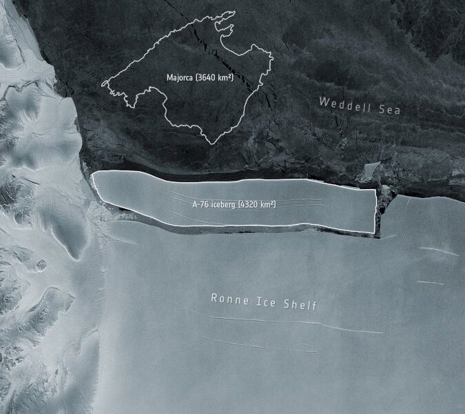 le-plus-gros-iceberg-existant-se-detache-de-l&rsquo;antarctique