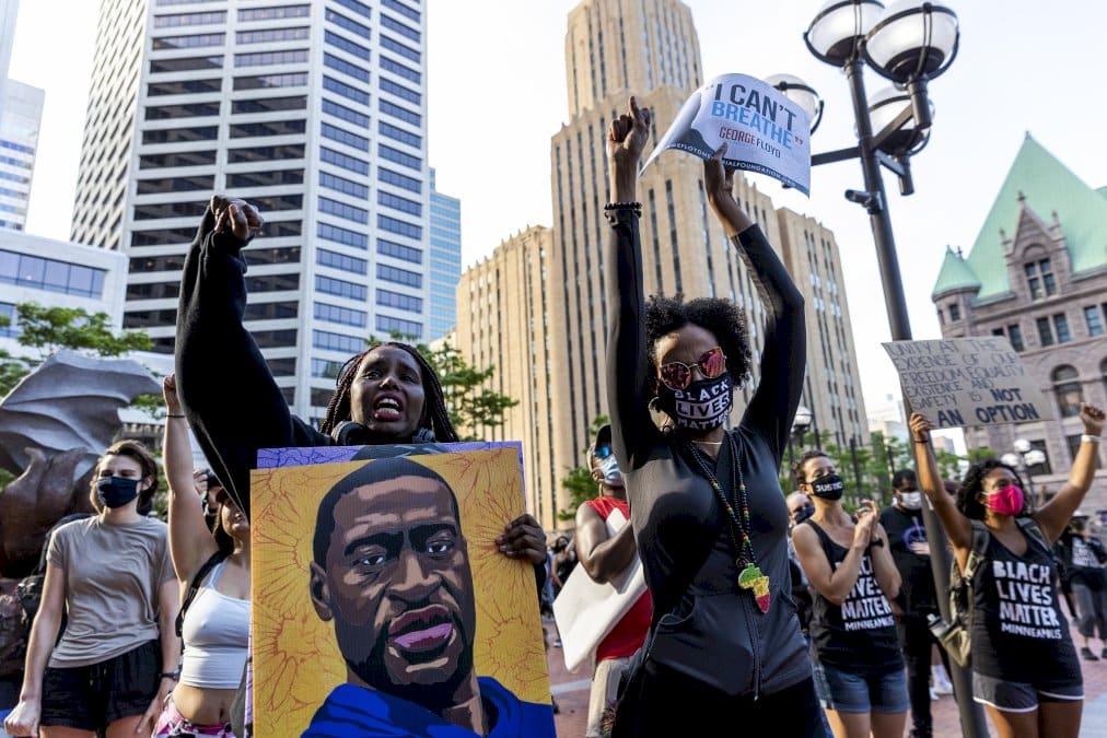 etats-unis:-minneapolis-commemore-george-floyd-un-an-apres-sa-mort