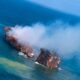 sri-lanka:-le-navire-incendie-a-partiellement-coule