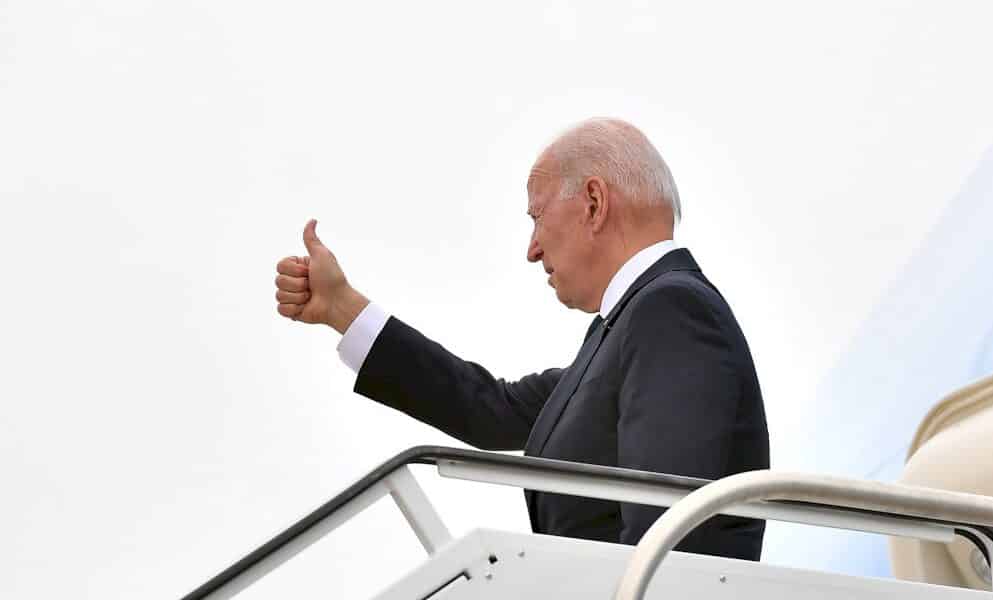 « america-is-back »:-biden-s&rsquo;envole-pour-son-premier-voyage-a-l&rsquo;etranger