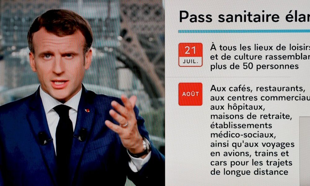 ruee-sur-la-vaccination-sous-l&rsquo;effet-du-pass-sanitaire-etendu-par-macron