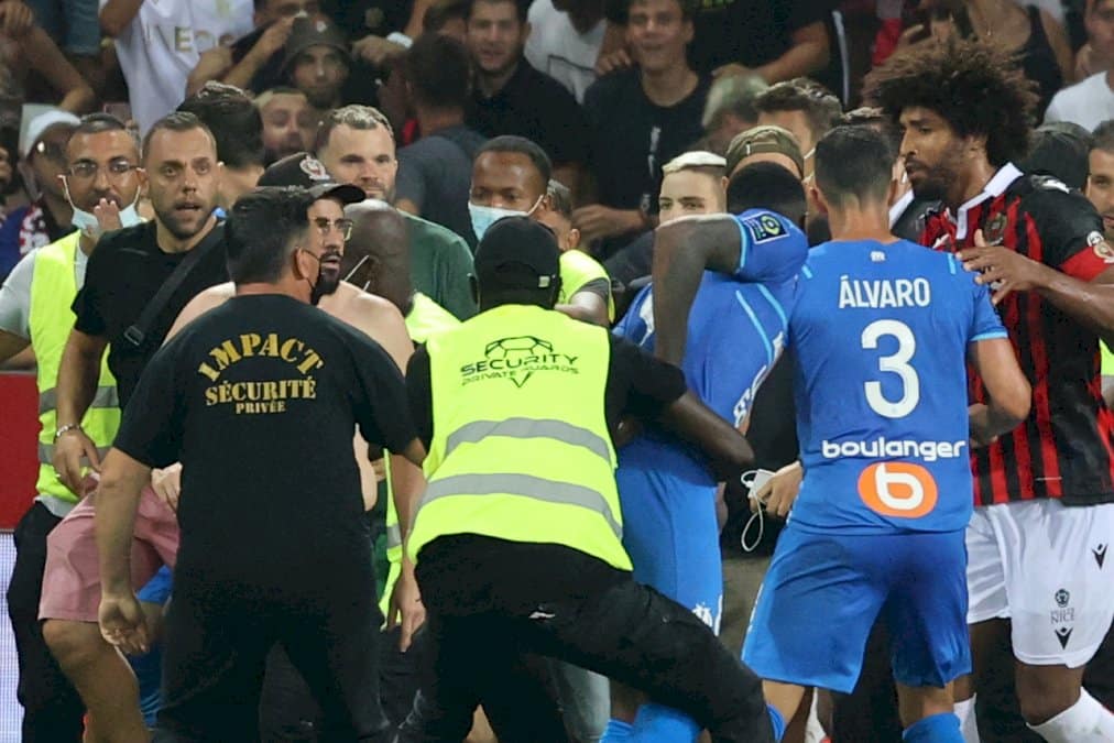 Foot/L1: le match Nice-Marseille interrompu après l ...