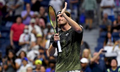 us-open:-pause-toilette,-quand-tsitsipas-prend-un-savon