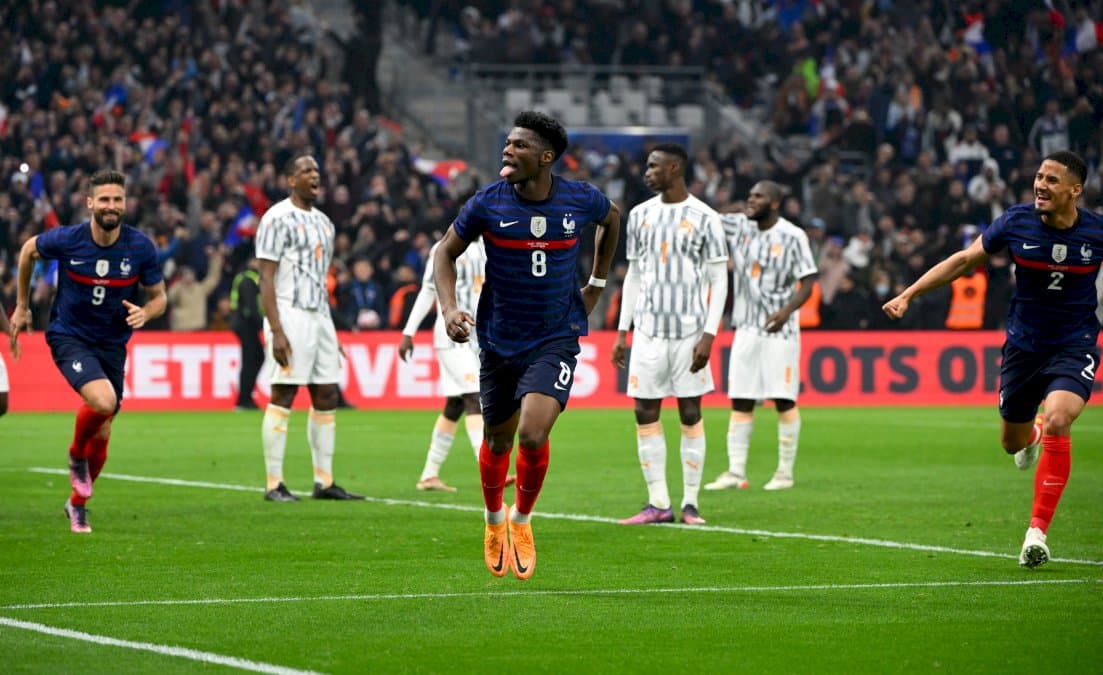 les-bleus-battent-la-cote-d&rsquo;ivoire-d&rsquo;une-courte-tete,-celle-de-tchouameni