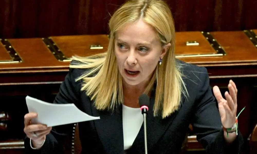 Italie : Giorgia Meloni décide de taxer à 40% les "surprofits" des banques