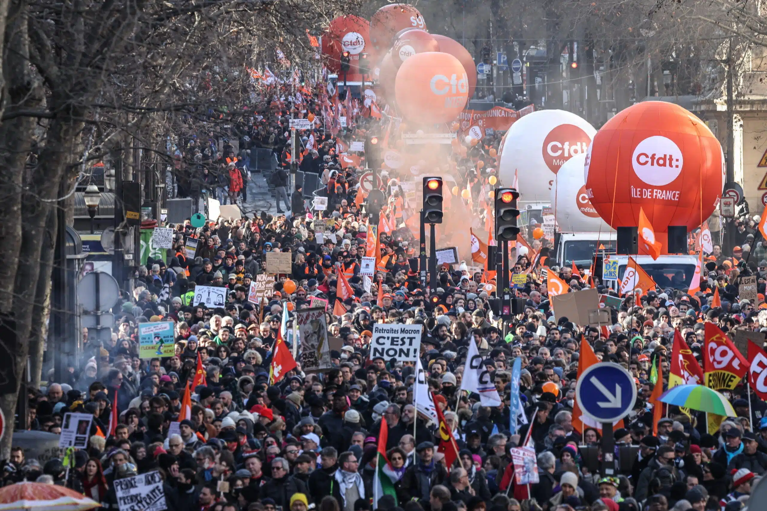 Grève du 11 février : la mobilisation repart à la hausse à Paris et en province