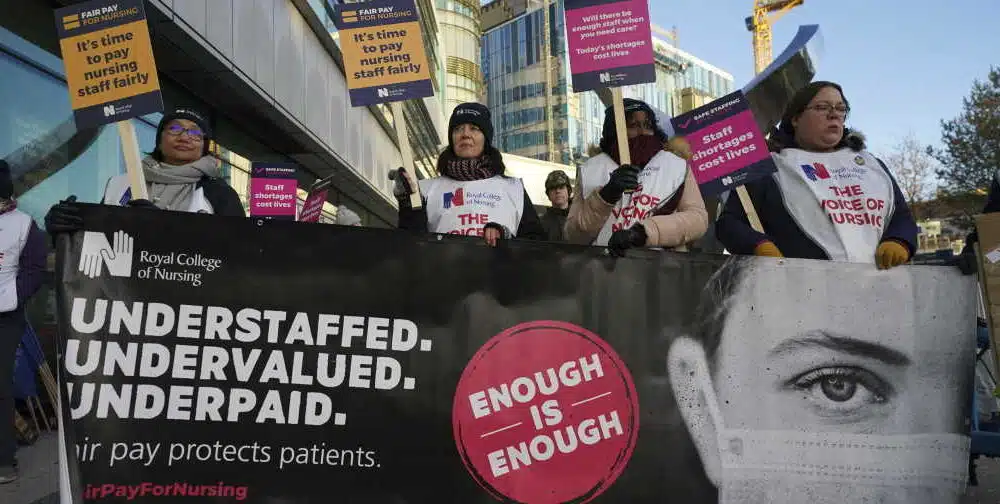 Royaume-Uni : le système de santé confronté à la grève la plus importante de son histoire