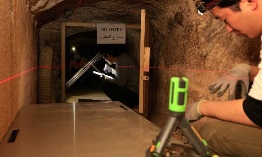 Egypte : un couloir caché a été découvert à l'intérieur de la Grande Pyramide du Caire par des scientifiques