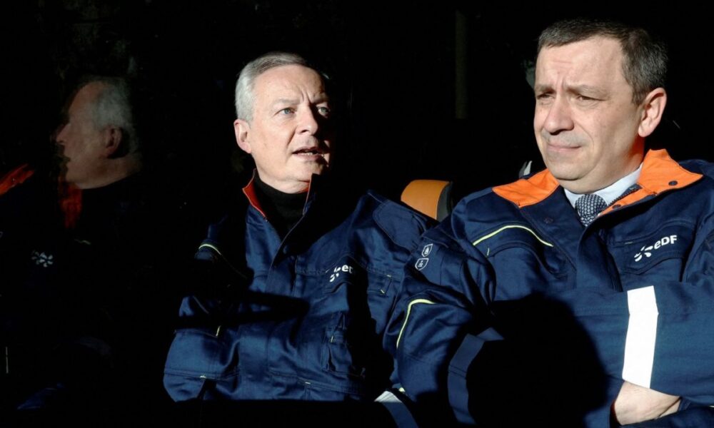 "L'Etat aura 100% du contrôle d'EDF le 8 juin", annonce Bruno Le Maire