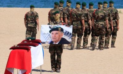 Emmanuel Macron rend hommage à Léon Gautier, « le dernier des premiers »