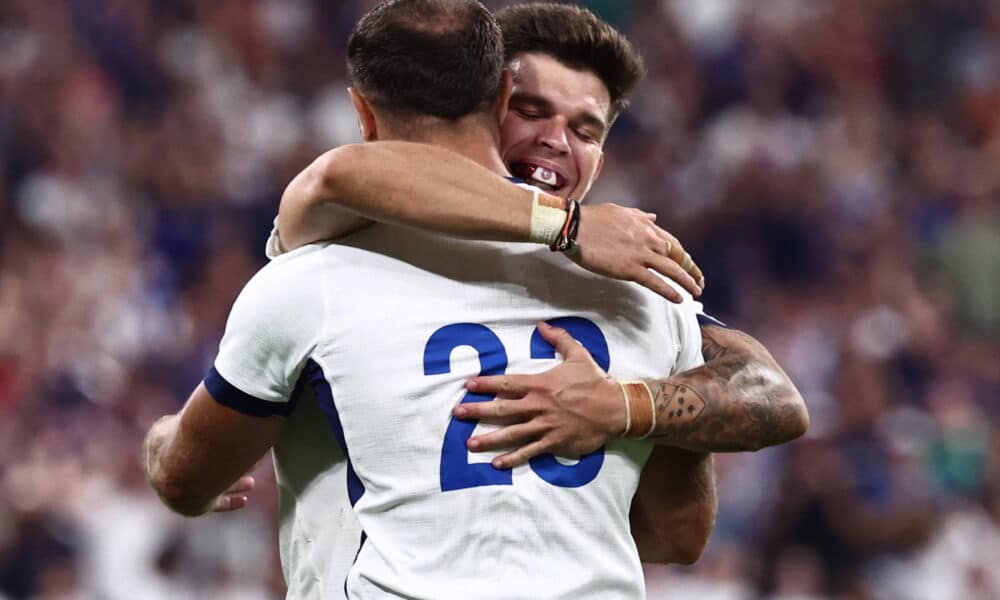 Coupe du monde de rugby : les Bleus l'emportent sur les All Blacks 27-13