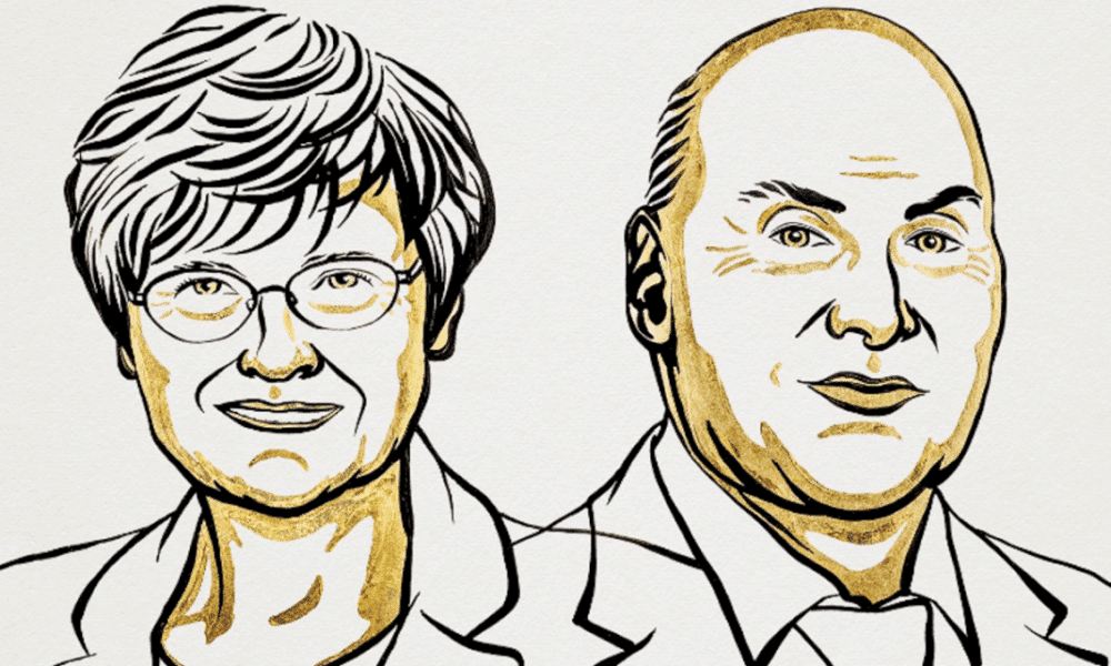 Prix Nobel de médecine 2023 décerné à Katalin Kariko et Drew Weissman pour leur travail sur les vaccins à ARN messager