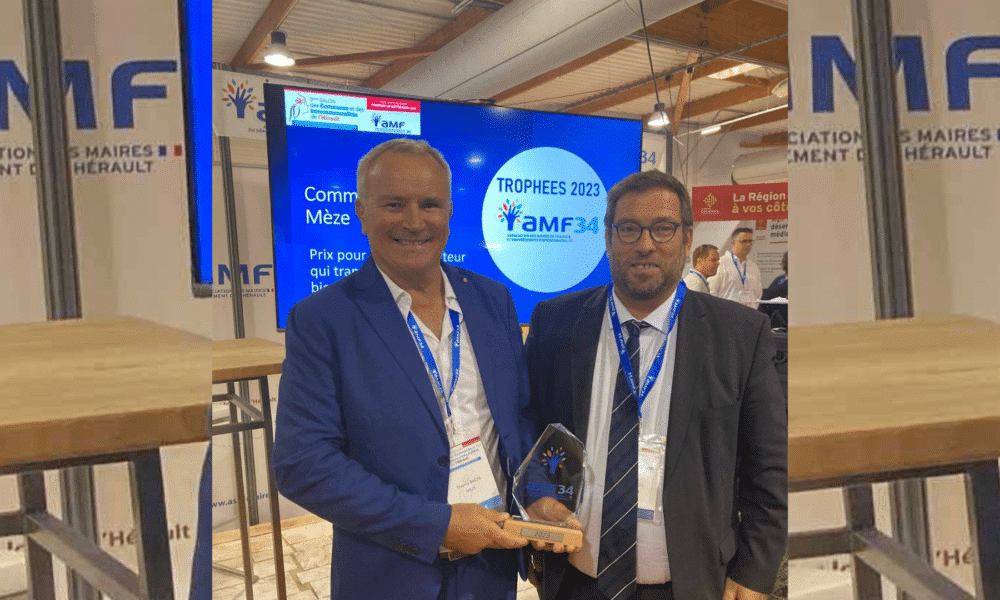 Prix La ville de Mèze récompensée pour son engagement environnemental