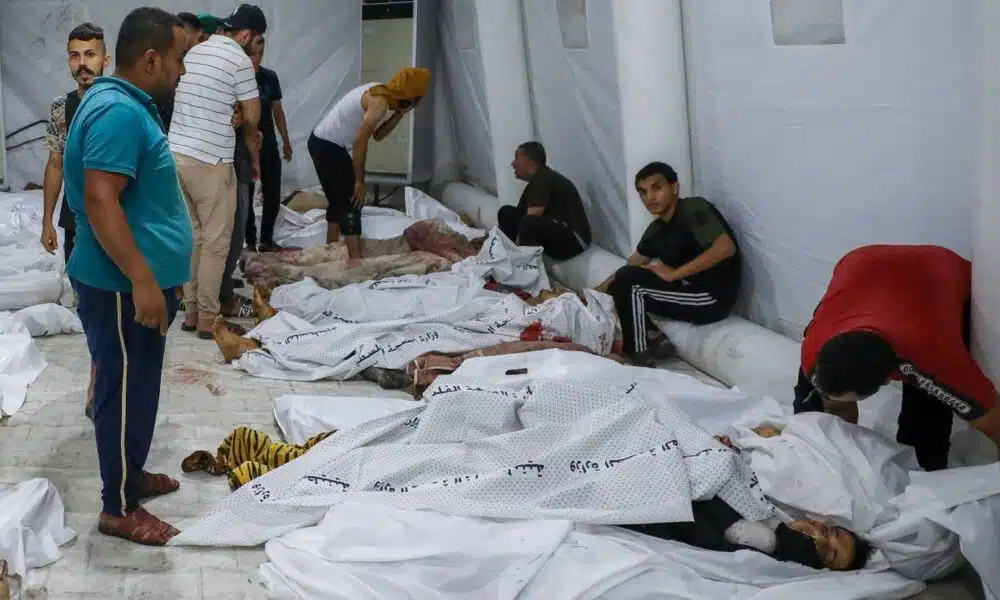 Israël-Hamas : Des centaines de morts dans une frappe aérienne sur un hôpital à Gaza