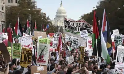 USA : Des milliers de manifestants pour demander un "cessez-le-feu" à Gaza
