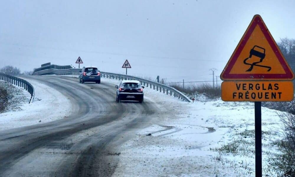 Températures glaciales et risque de verglas en France
