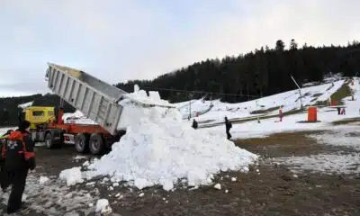 Le transport de 70 tonnes de neige dans une station de ski suscite la polÃ©mique