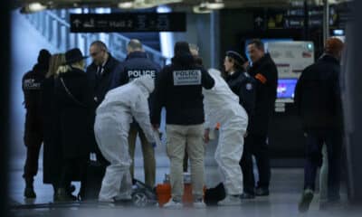 Paris: trois personnes blessées à l'arme blanche gare de Lyon, un homme interpellé