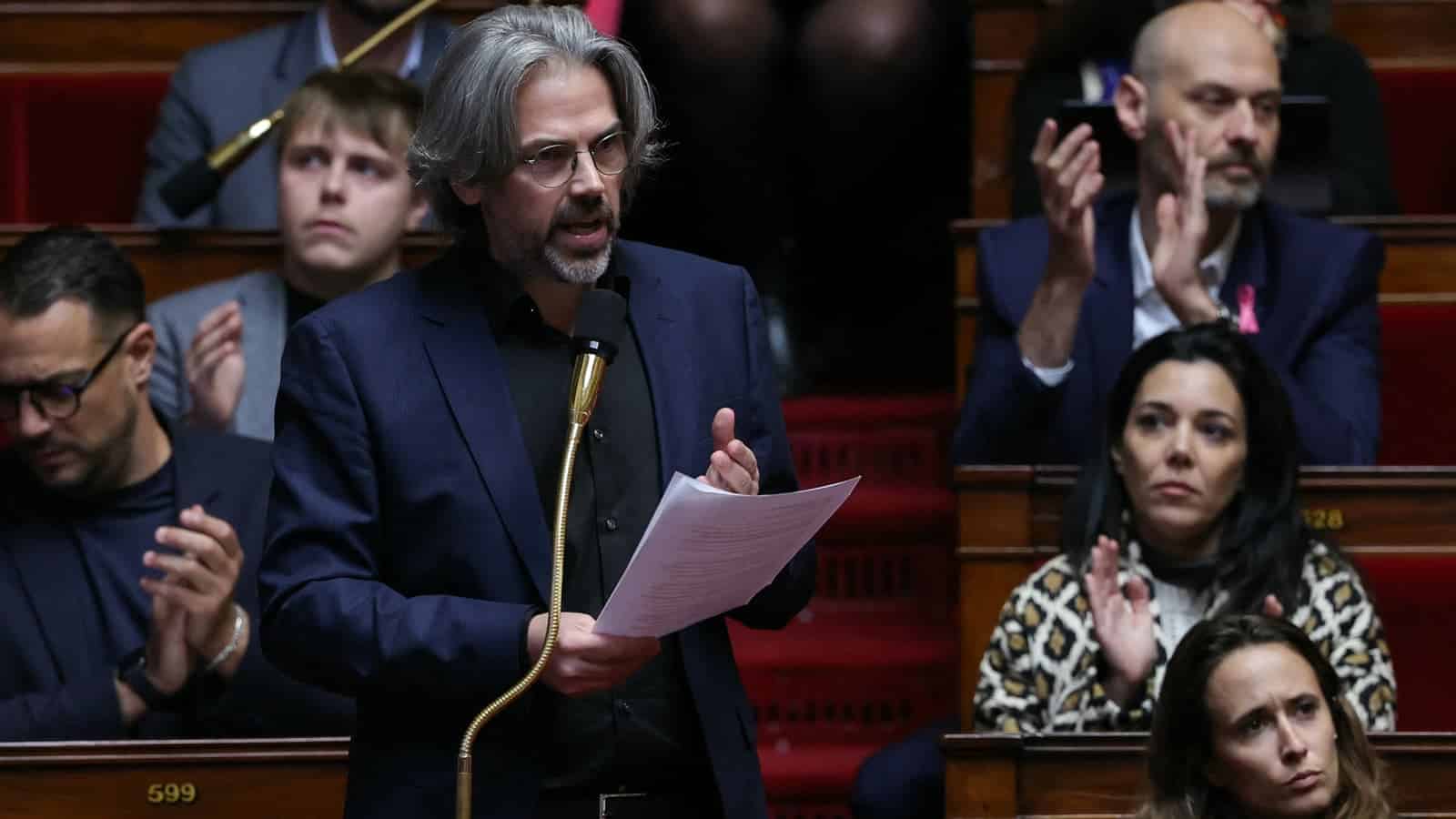 Le député Aymeric Caron veut diffuser les images de Gaza à l’Assemblée
