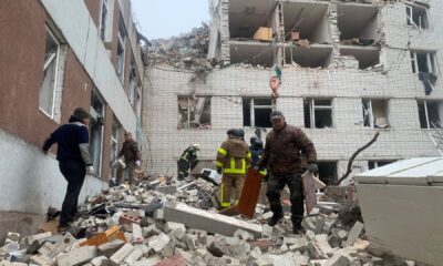 Ukraine: 11 morts dans une triple frappe russe sur une grande ville du nord