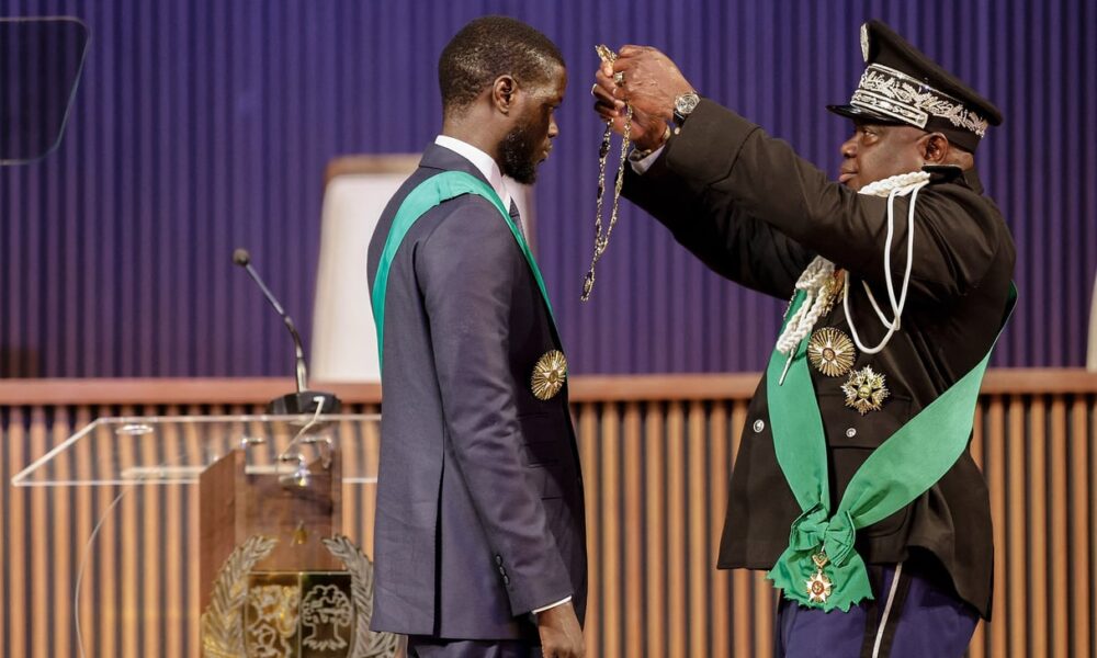Sénégal : Bassirou Diomaye Faye a été investi à la tête du pays