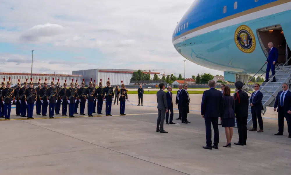 Joe Biden en France pour commémorer le Débarquement et renforcer l'unité occidentale