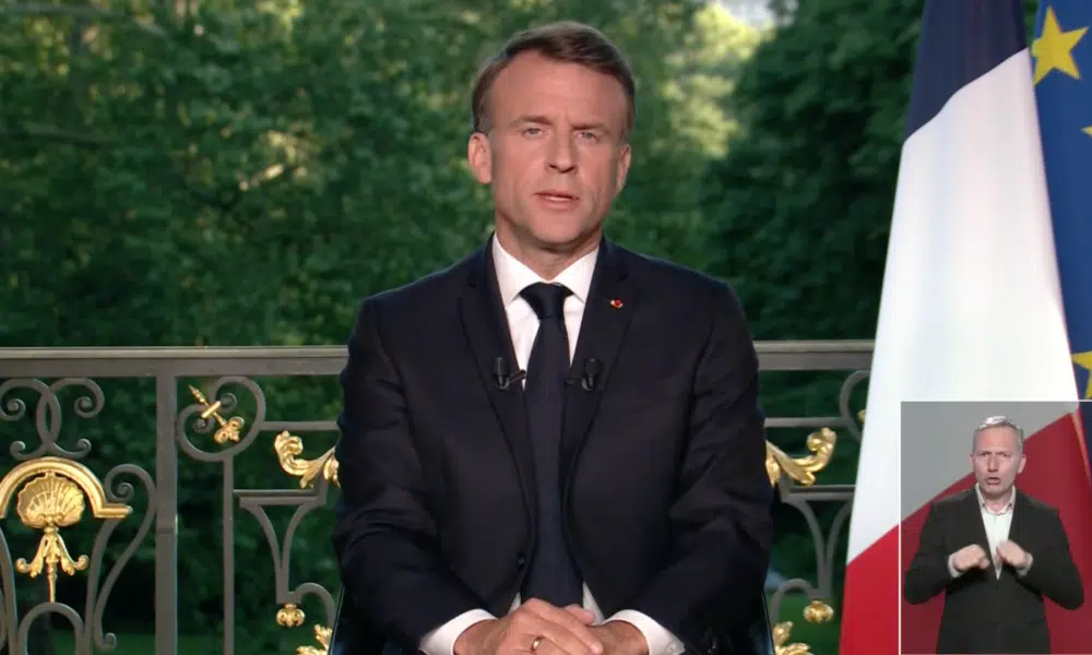 URGENT - Macron annonce la dissolution de l'Assemblée nationale
