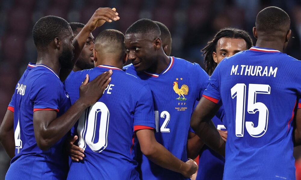 Les Bleus dominent le Luxembourg en préparation à l'Euro