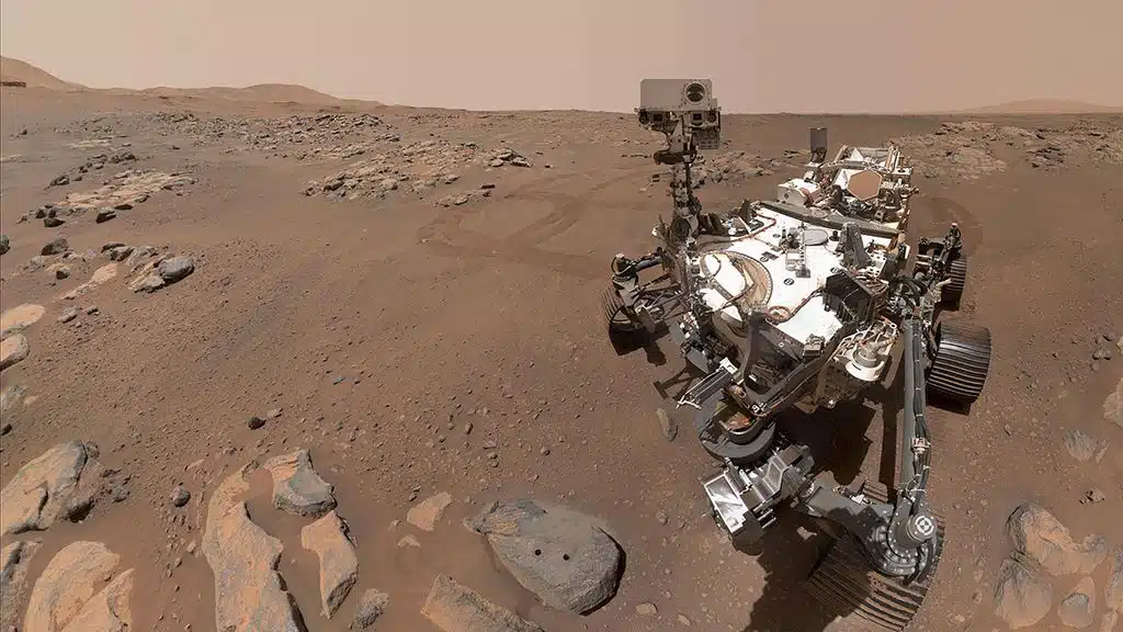 Mars : Perseverance prélève une roche qui pourrait abriter des microbes fossilisés