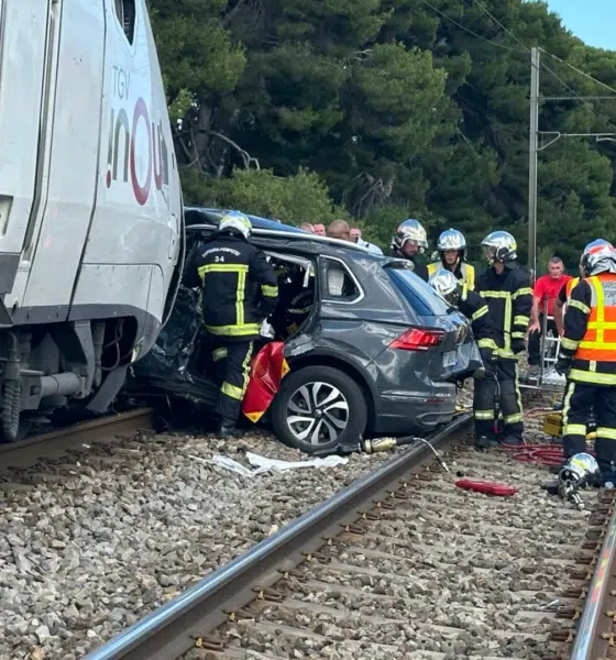 Agde : Collision entre un TGV et une voiture à Agde, le conducteur grièvement blessé