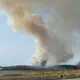 Thau - Incendie : Un important feu en cours près de l'A9, 200 hectares déjà touchés