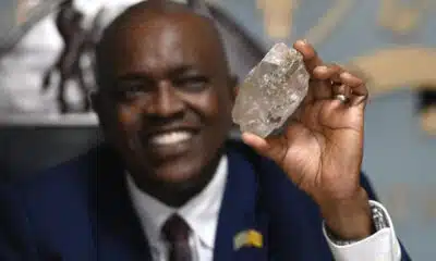 Le deuxième plus gros diamant au monde découvert au Botswana