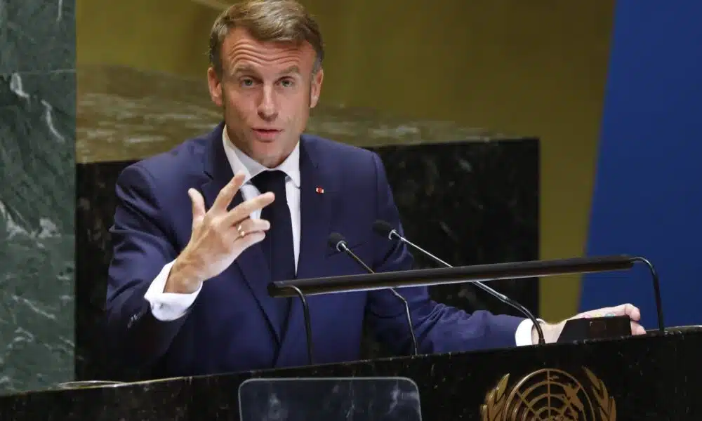 A l'ONU, Macron somme Israël et le Hezbollah de cesser le feu