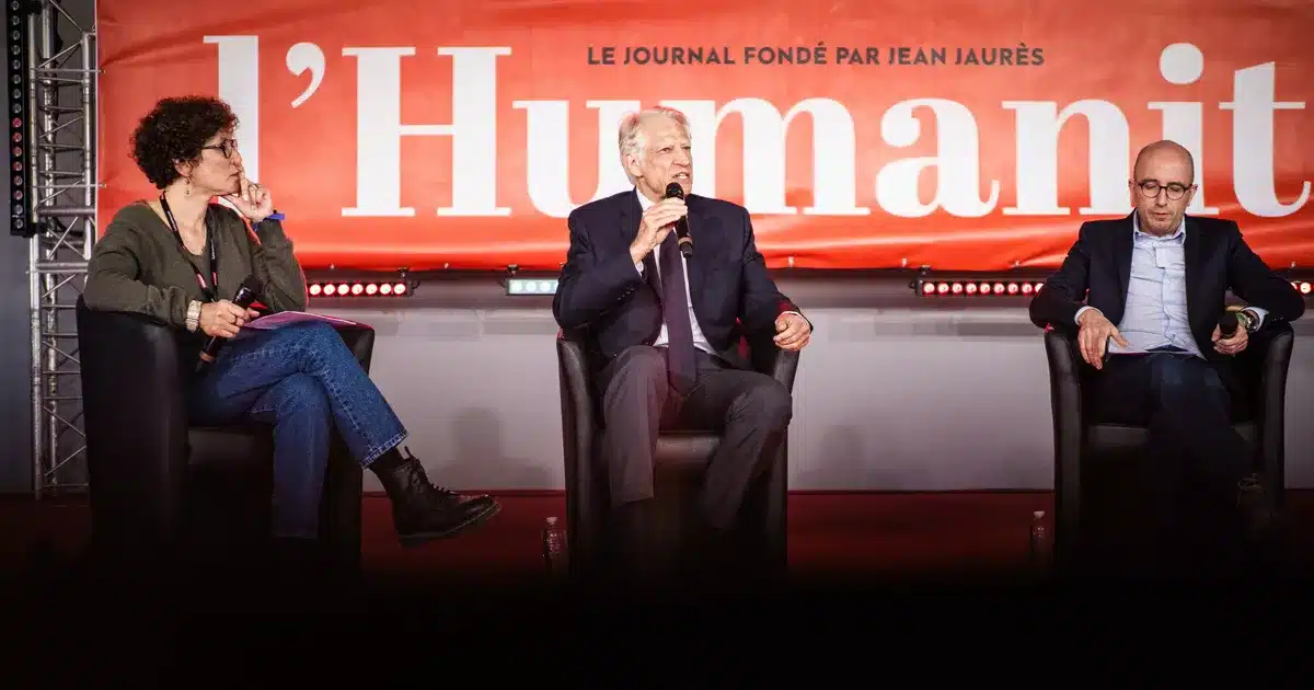 De Villepin salué par les partisans de la gauche à la Fête de l’Huma