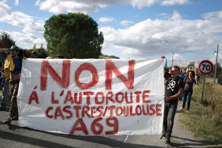 A69: la justice examine une possible suspension du chantier