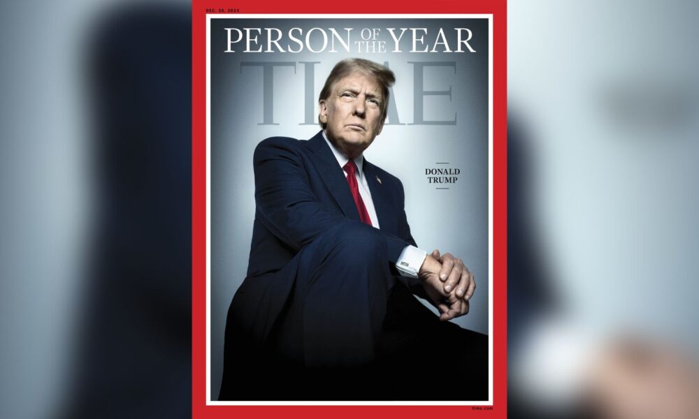 Donald Trump élu Homme de l'année par le magazine Time