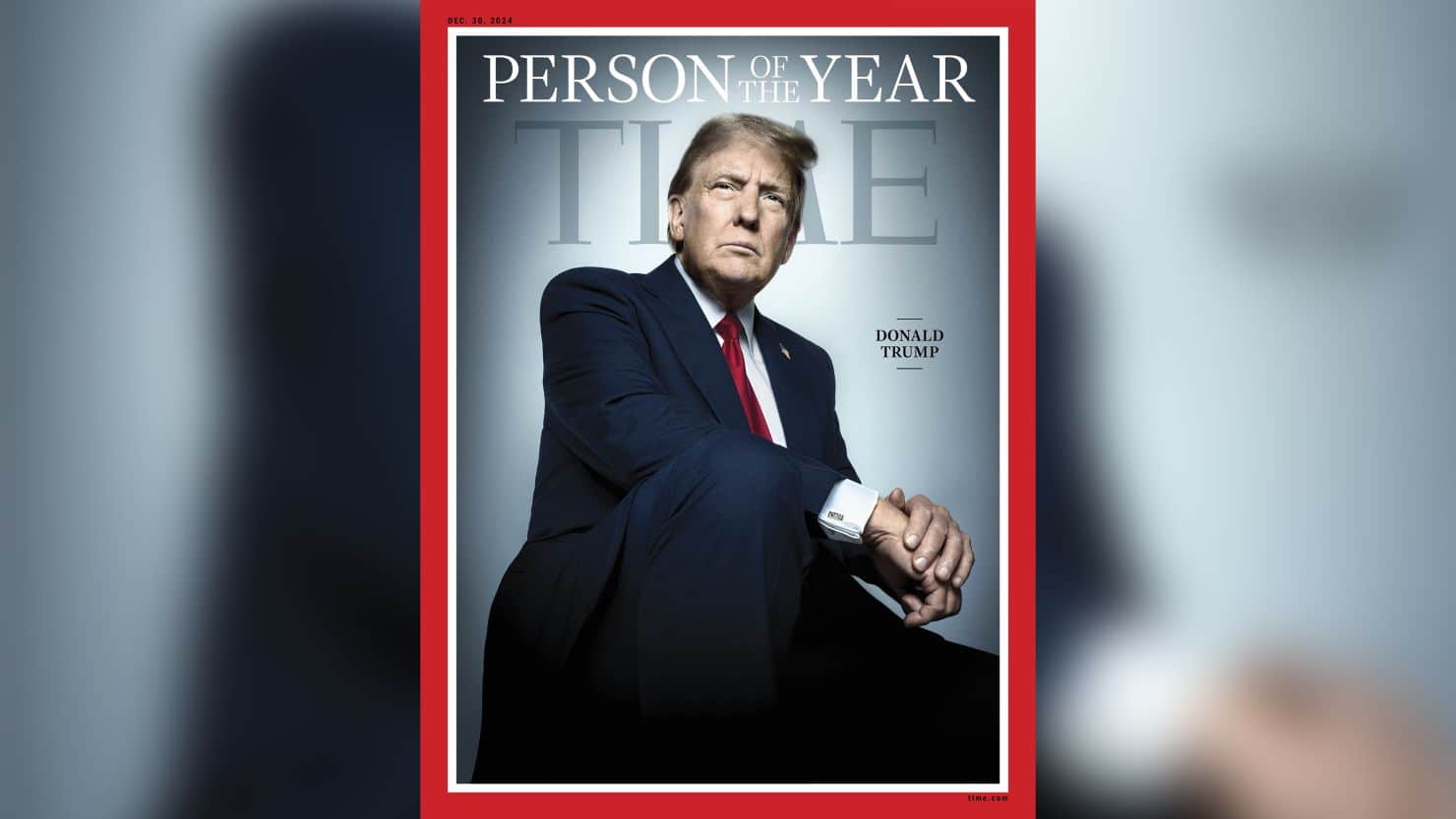 Donald Trump élu Homme de l'année par le magazine Time