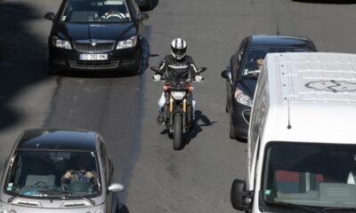 La circulation des deux-roues motorisés entre les files généralisée et encadrée